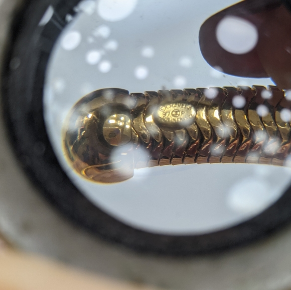 CHANEL Iconic Arm Cuff Bracelet Coil Spring 1997 - Picture 12 of 12